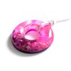 Náhrdelník donut růžový