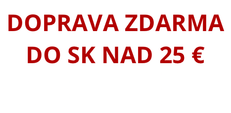 Doprava Zdarma nad 25 €
