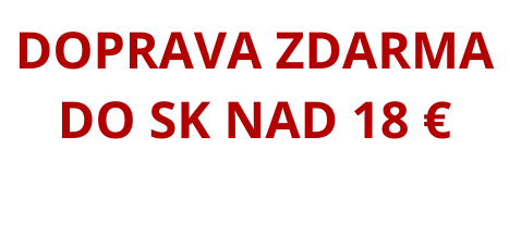 Doprava Zdarma nad 18€