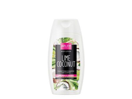 arlem body lotion lime coconut front 250ml T0349[1]