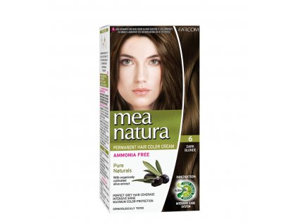 Permanentní Barva na Vlasy BEZ Amoniaku 6 - TMAVÝ BLOND 60ml