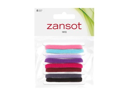 ZANSOT ELASTICKÉ GUMIČKY DO VLASŮ TKANINA (8 kusů)