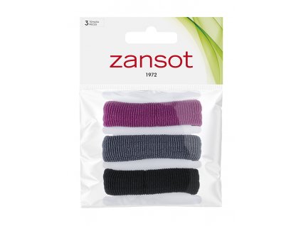 ZANSOT ELASTICKÉ GUMIČKY DO VLASŮ TKANINA (3 kusy)