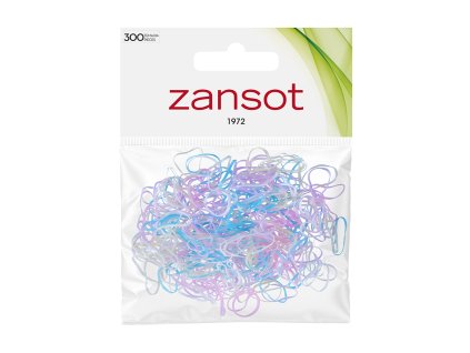 Zansot Elastické gumičky do vlasů mini 300 ks vicebarevná
