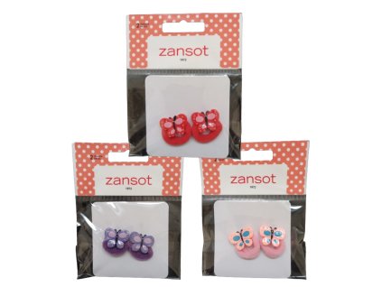 3x Zansot Dětské elastické gumičky do vlasů 2 ks