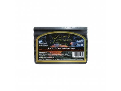 6. Olive Oil Soap Black Volcanic with Bentonite 100g