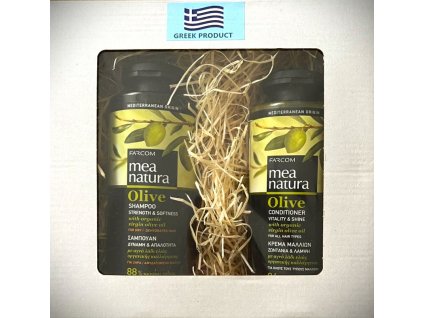 Olivový, Šampon síla a jemnost 300 ml + Kondicionér 300 ml