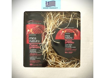 Granátové jablko, Šampon ochrana barvy vlasů 300 ml + Maska na vlasy 250 ml