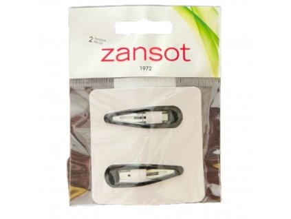 Zansot Sponka do vlasů 5 cm 2 ks černá