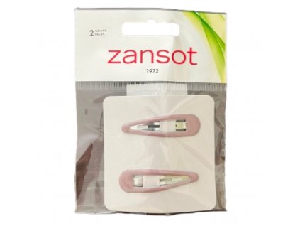 Zansot Sponka do vlasů 5 cm 2 ks hnědá