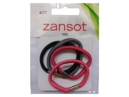 Zansot Elastické gumičky do vlasů 4 ks vícebarevná
