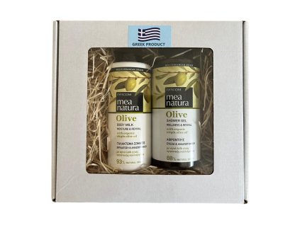 Farcom Olivové tělové mléko 250ml + Sprchový gel 300ml