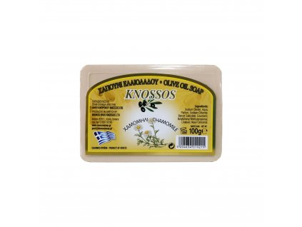 Olive oil soap chamomile 100g (1)