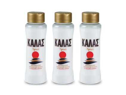KALAS GOLDEN Jemná mořská sůl z Řecka, 500gr, 3ks