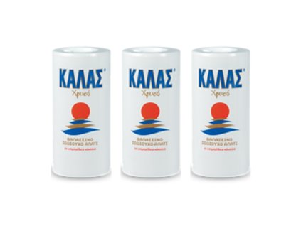 KALAS GOLDEN Jemná mořská sůl z Řecka, 250gr, 3ks