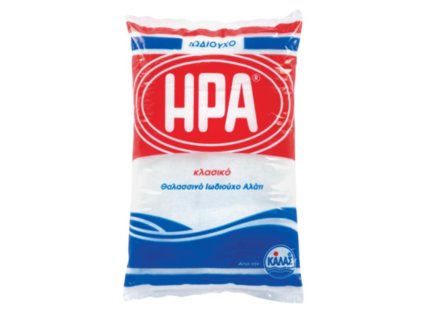 KALAS Jemná mořská jodizovaná sůl z Řecka, 1kg