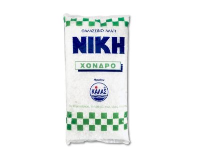 KALAS NIKI Hrubá mořská jodizovaná sůl z Řecka, 1kg