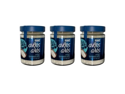 KALAS Květinová Hrubá mořská sůl z Řecka, 300gr, 3ks