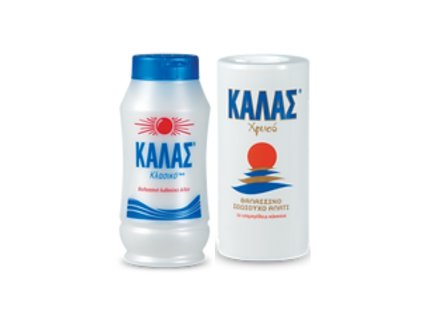 KALAS Jemná mořská sůl CLASSIC 400gr + GOLDEN Jemná 250gr
