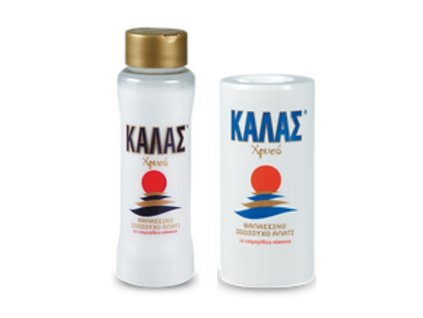 KALAS mořská sůl GOLDEN Jemná 500gr + Jemná 250gr