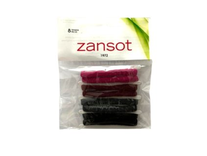 Zansot Elastické gumičky do vlasů, tkanina 8 ks mix