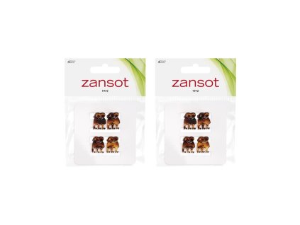 Zansot Sponka na vlasy 1,5 cm, 3ks želva 2ks