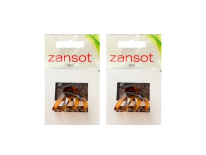 Zansot Sponka na vlasy Chobotnice 4,2 cm, želva 2ks