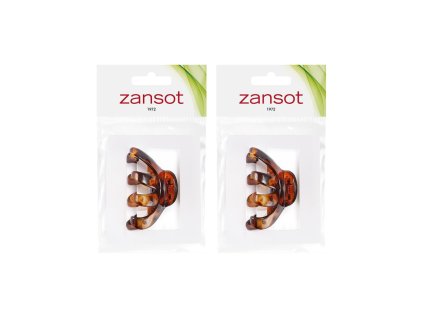 Zansot Sponka na vlasy Chobotnice 6 cm, želva 2ks