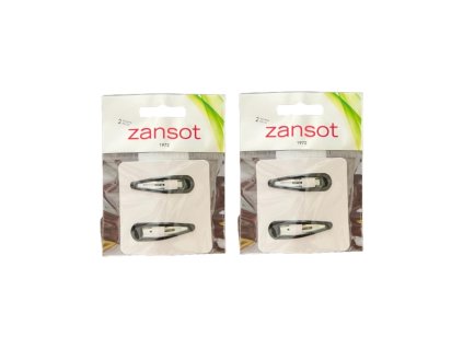 Zansot Sponka do vlasů 5 cm černá, 2ks
