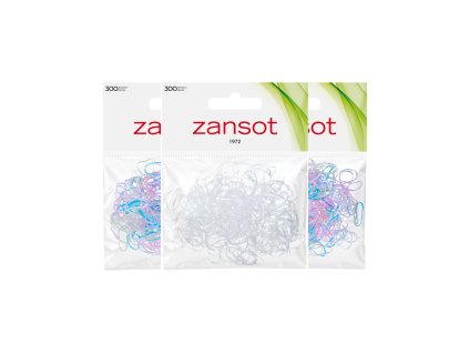 Zansot mini gumičky do vlasů vícebarevné 2, 3x 300ks