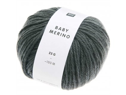 Příze RICO DESIGN Baby Merino anthracite, 25g