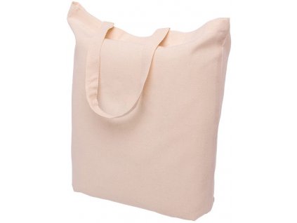 cotton carrier bag ecru 390x410mm handles 35