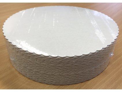 528 podlozka z lepenky pod dort slunecnice 30cm cena za 100ks