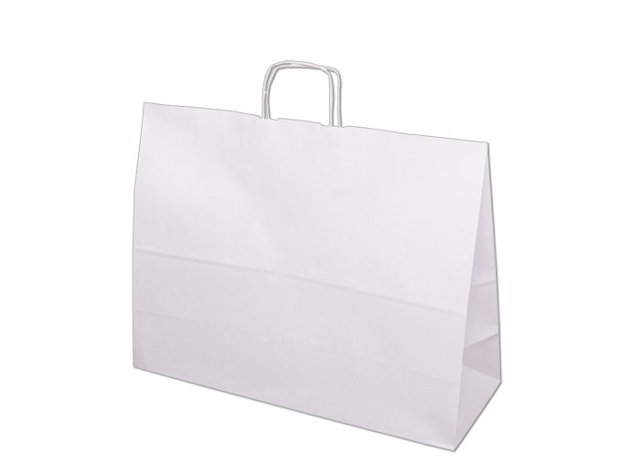 Papírová taška 450x170x480mm - bílá