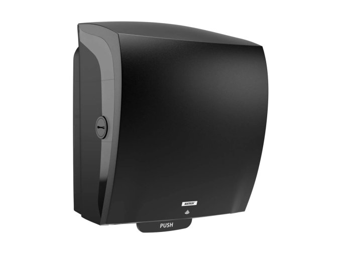 84753 katrin system hand towel roll hybrid dispenser black official product image