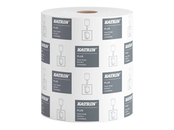 104987 katrin plus centrefeed roll medium 150 metres 2 ply official product image