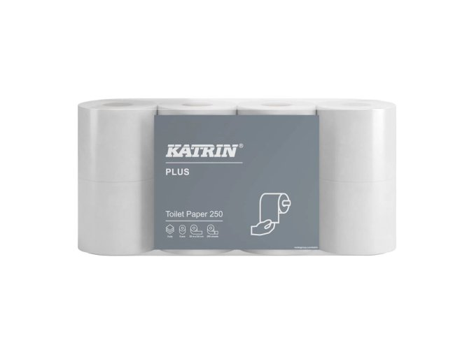 67589 katrin plus toilet paper roll 250 official product image