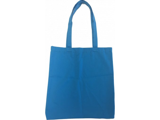 Bavlněná nákupní taška modrá - 15.0037 - 390x410mm
