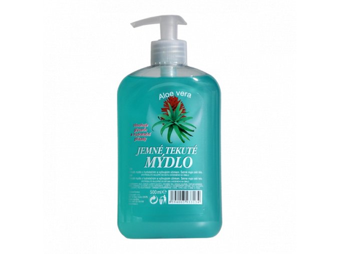 Tekuté mýdlo Aloe Vera 500ml s pumpičkou - 94.0072