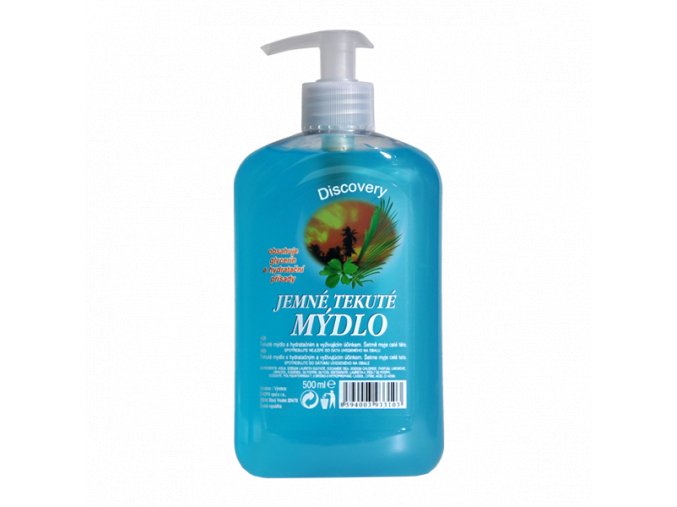 Tekuté mýdlo Discovery 500ml s pumpičkou - 94.0070