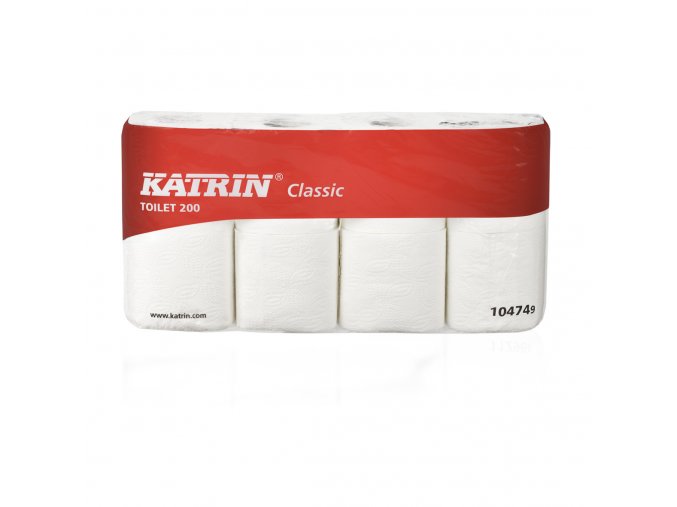 toaletní papír KATRIN Classic toilet 200 - 104749 - 8 ks v balení