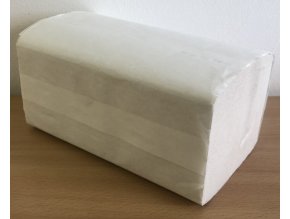Ručníky papírové skládané ZZ bílé dvouvrstvé