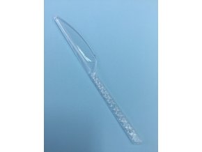 Nůž plastový pevný průhledný 17,5cm (cena za 100ks)