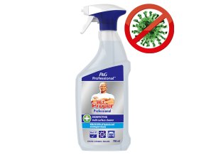 Mr. Proper Professional dezinfekčný viacúčelový prostriedok 3v1 750 ml 660x660 NEW VIR