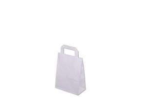 Papírová taška 180x80x230mm - Bílá