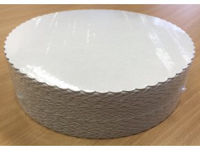 Podložka z lepenky pod dort slunečnice 30cm (cena za 100ks)