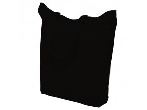 Bavlněná nákupní taška černá - 390x410mm