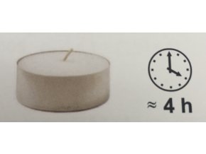 Čajové svíčky 39x15mm (cena za 100ks)