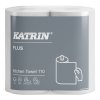 89673 katrin plus kitchen paper towel roll 110 sheets 2 ply official product image