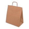Papírová eko taška 30,5 x 17 x 34 cm - přírodní